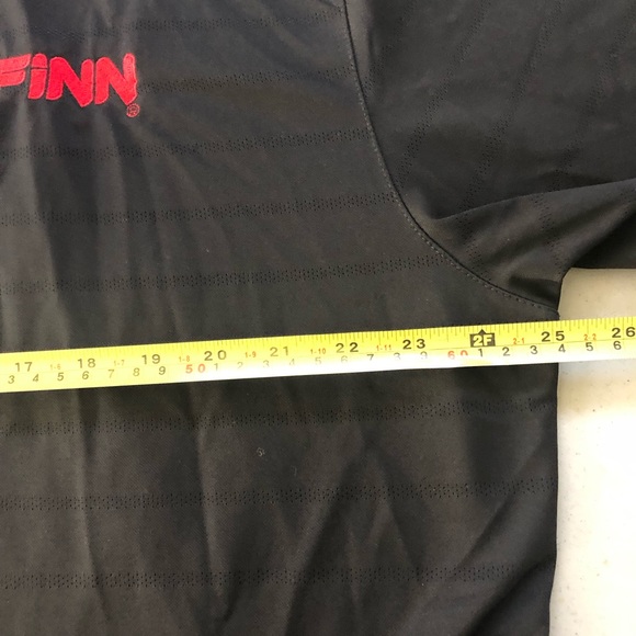 Callaway Golf Mens Shirt XL Black Solid Polo Collar Short Sleeve Logo Opti Dri - Picture 5 of 9